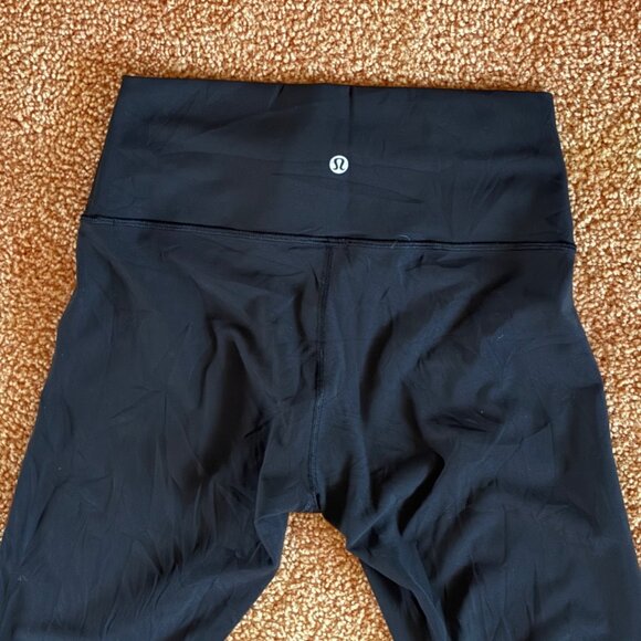 Lululemon Wunder Under High-Rise Tight 28" Brushed Luxtreme Black Leggings 8 - Picture 6 of 11